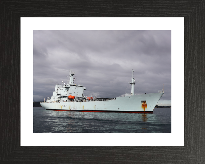 HMS Scott H131 Ocean Survey Vessel Warship Starboard View Photo Print - Posters, Prints, & Visual Artwork - by Hampshire Prints (image 2 of 9)