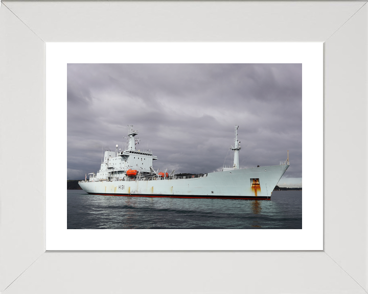 HMS Scott H131 Ocean Survey Vessel Warship Starboard View Photo Print - Posters, Prints, & Visual Artwork - by Hampshire Prints (image 4 of 9)