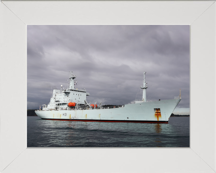 HMS Scott H131 Ocean Survey Vessel Warship Starboard View Photo Print - Posters, Prints, & Visual Artwork - by Hampshire Prints (image 5 of 9)