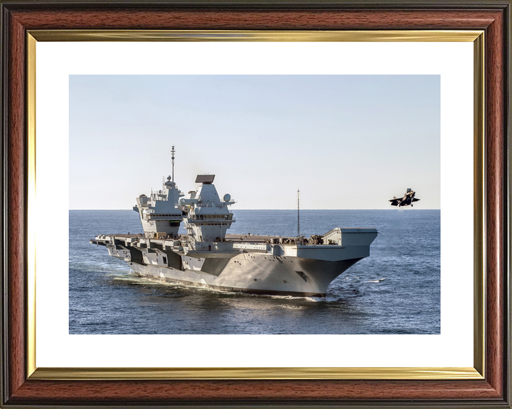 HMS Queen Elizabeth R08 Queen Elizabeth Class Aircraft Carrier November 2018 Photo Print - Posters, Prints, & Visual Artwork - by Hampshire Prints (image 8 of 9)