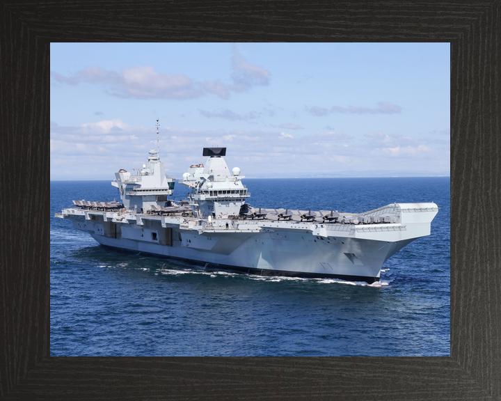 HMS Queen Elizabeth R08 Queen Elizabeth Class Aircraft Carrier May 2021 Starboard View Photo Print - Posters, Prints, & Visual Artwork - by Hampshire Prints (image 3 of 9)