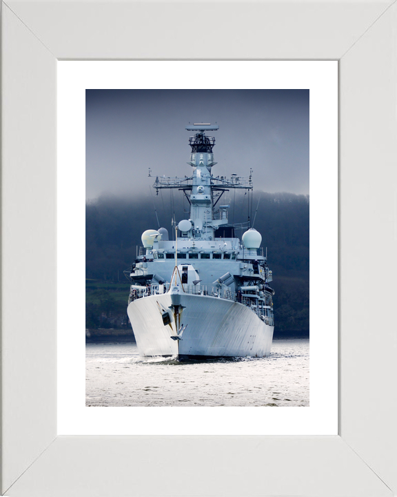 HMS Portland F79 Type 23 Frigate March 2017 Low Bow View Photo Print - Posters, Prints, & Visual Artwork - by Hampshire Prints (image 4 of 9)
