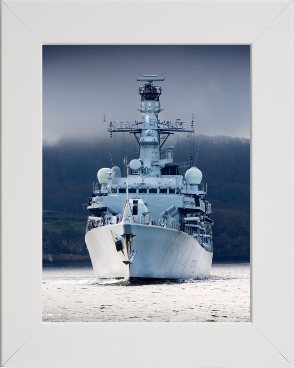 HMS Portland F79 Type 23 Frigate March 2017 Low Bow View Photo Print - Posters, Prints, & Visual Artwork - by Hampshire Prints (image 5 of 9)