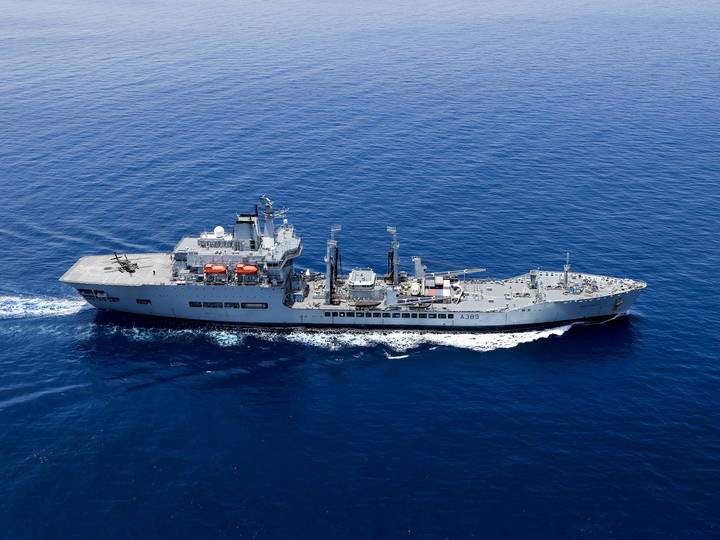 RFA Wave Knight A389 Wave Class Tanker August 2021 Haiti Starboard Beam View Photo Print - Posters, Prints, & Visual Artwork - by Hampshire Prints (image 1 of 9)