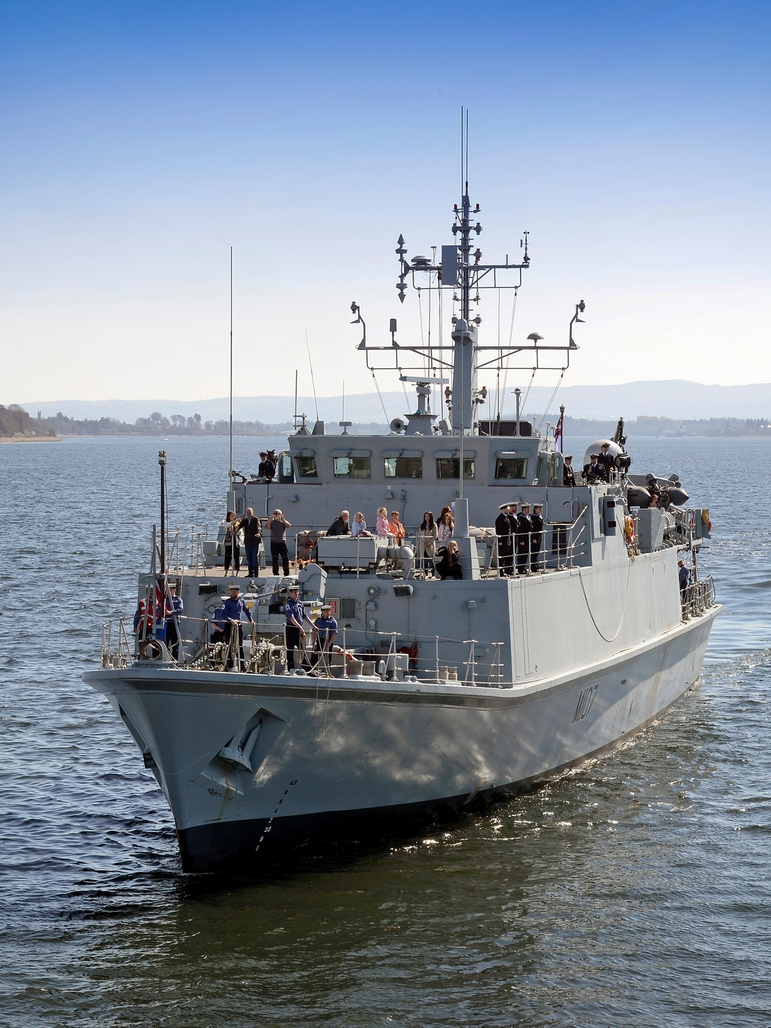 HMS Pembroke M107 Sandown Class Minehunter April 2015 Photo Print - Posters, Prints, & Visual Artwork - by Hampshire Prints (image 1 of 9)