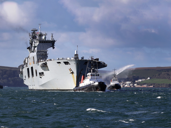 HMS Ocean L12 Landing Platform Helicopter