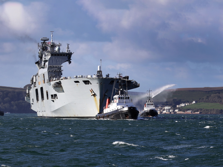 HMS Ocean L12 Landing Platform Helicopter Photo Print - Posters, Prints, & Visual Artwork - by Hampshire Prints (image 1 of 9)