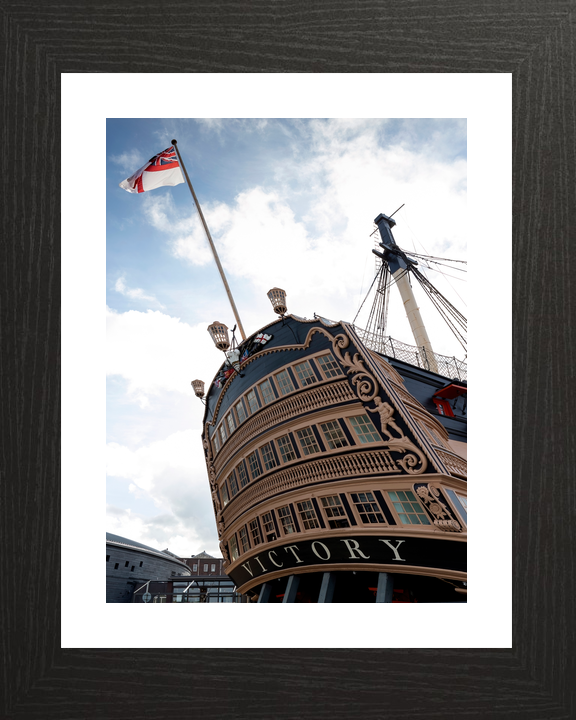 HMS Victory Flagship April 2019 Photo Print - Posters, Prints, & Visual Artwork - by Hampshire Prints (image 2 of 9)