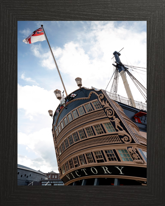 HMS Victory Flagship April 2019 Photo Print - Posters, Prints, & Visual Artwork - by Hampshire Prints (image 3 of 9)