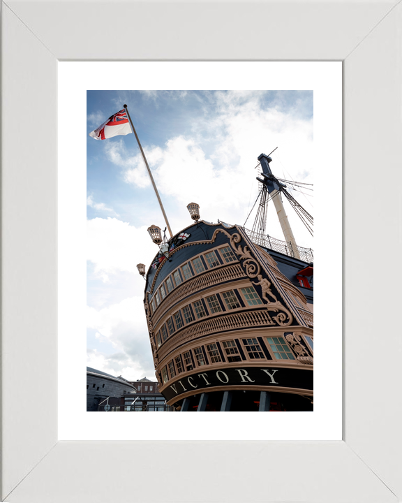 HMS Victory Flagship April 2019 Photo Print - Posters, Prints, & Visual Artwork - by Hampshire Prints (image 4 of 9)