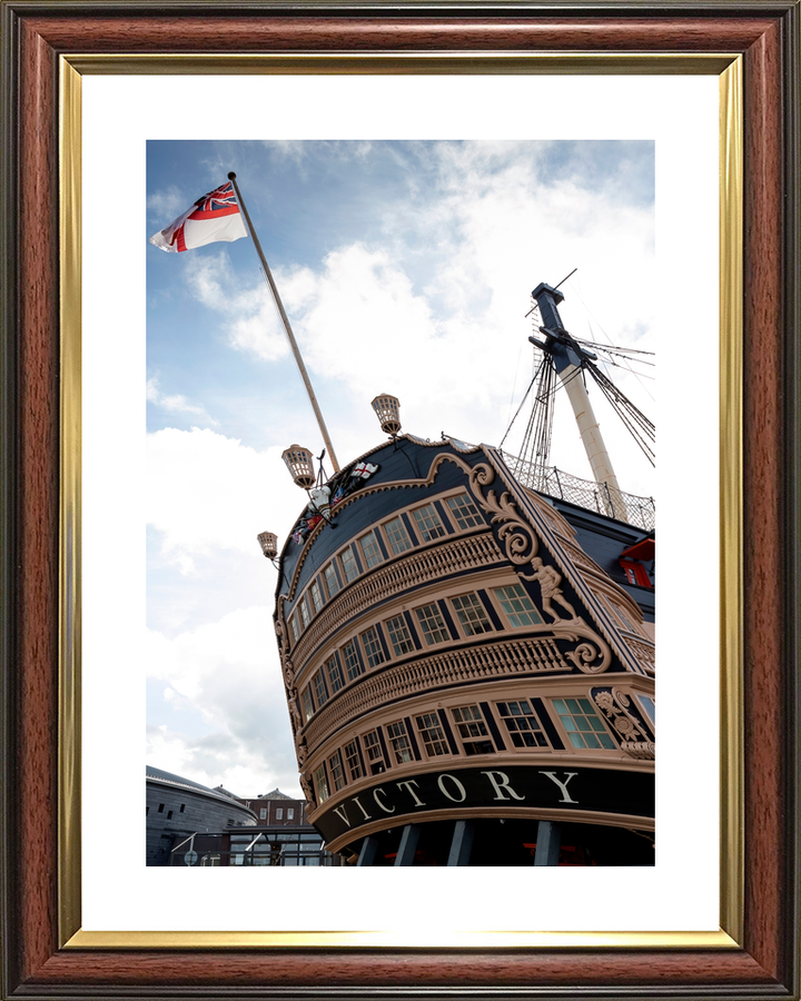 HMS Victory Flagship April 2019 Photo Print - Posters, Prints, & Visual Artwork - by Hampshire Prints (image 8 of 9)