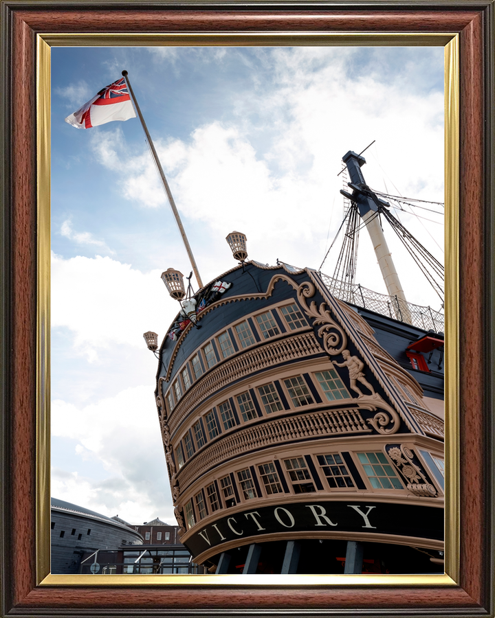 HMS Victory Flagship April 2019 Photo Print - Posters, Prints, & Visual Artwork - by Hampshire Prints (image 9 of 9)