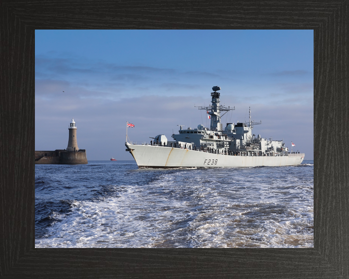 HMS Northumberland F238 Type 23 Frigate January 2000 Photo Print - Posters, Prints, & Visual Artwork - by Hampshire Prints (image 3 of 9)