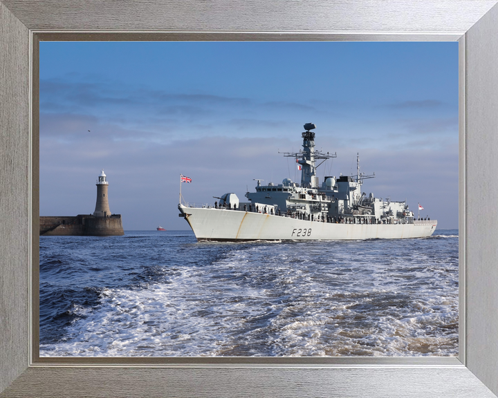 HMS Northumberland F238 Type 23 Frigate January 2000 Photo Print - Posters, Prints, & Visual Artwork - by Hampshire Prints (image 7 of 9)