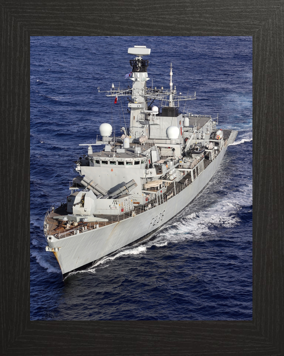 HMS Montrose F236 Type 23 Frigate November 2018 Port Bow View Photo Print - Posters, Prints, & Visual Artwork - by Hampshire Prints (image 3 of 9)