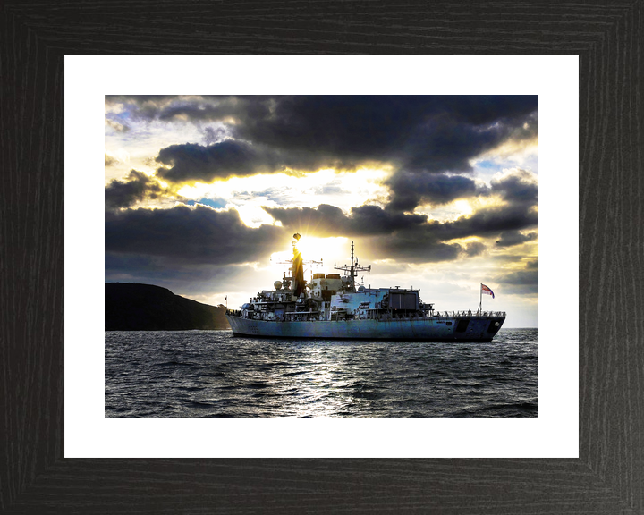 HMS Monmouth F235 Type 23 Frigate December 2018 Photo Print - Posters, Prints, & Visual Artwork - by Hampshire Prints (image 2 of 9)