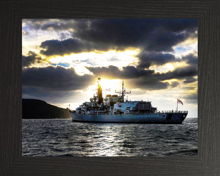 HMS Monmouth F235 Type 23 Frigate December 2018 Photo Print - Posters, Prints, & Visual Artwork - by Hampshire Prints (image 3 of 9)