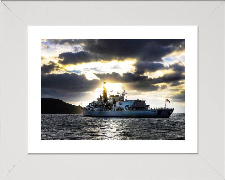 HMS Monmouth F235 Type 23 Frigate December 2018 Photo Print - Posters, Prints, & Visual Artwork - by Hampshire Prints (image 4 of 9)