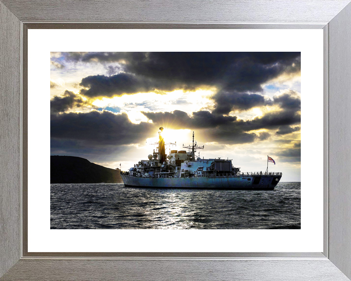 HMS Monmouth F235 Type 23 Frigate December 2018 Photo Print - Posters, Prints, & Visual Artwork - by Hampshire Prints (image 6 of 9)