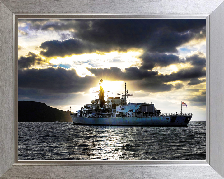 HMS Monmouth F235 Type 23 Frigate December 2018 Photo Print - Posters, Prints, & Visual Artwork - by Hampshire Prints (image 7 of 9)