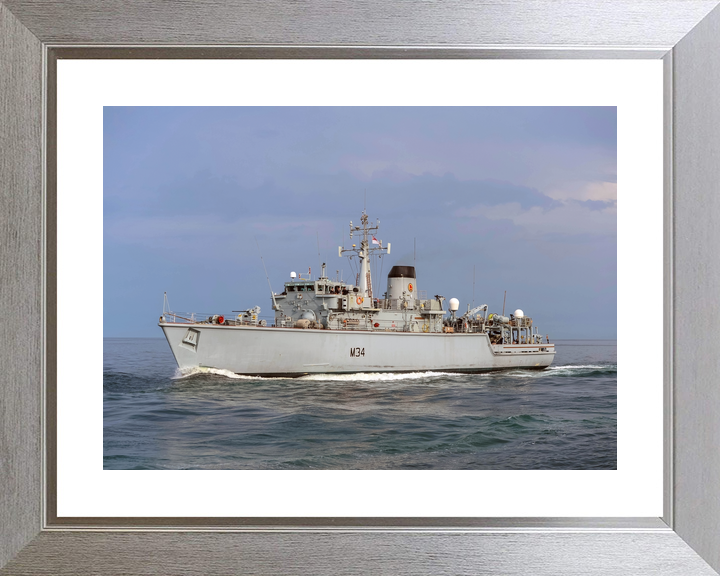 HMS Middleton M34 Hunt Class Mine Warfare Vessel March 2016 Photo Print - Posters, Prints, & Visual Artwork - by Hampshire Prints (image 6 of 9)