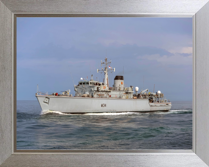 HMS Middleton M34 Hunt Class Mine Warfare Vessel March 2016 Photo Print - Posters, Prints, & Visual Artwork - by Hampshire Prints (image 7 of 9)