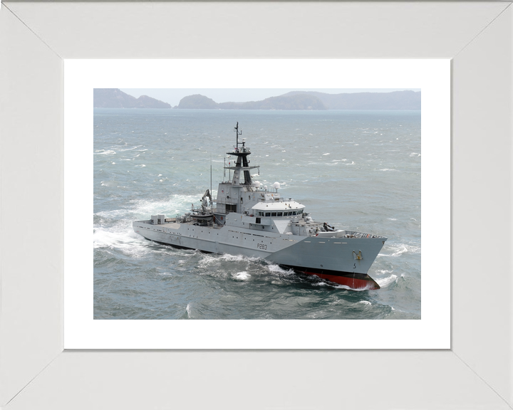 HMS Mersey P283 River Class Patrol Vessel March 2016 Starboard Bow View Photo Print - Posters, Prints, & Visual Artwork - by Hampshire Prints (image 4 of 9)