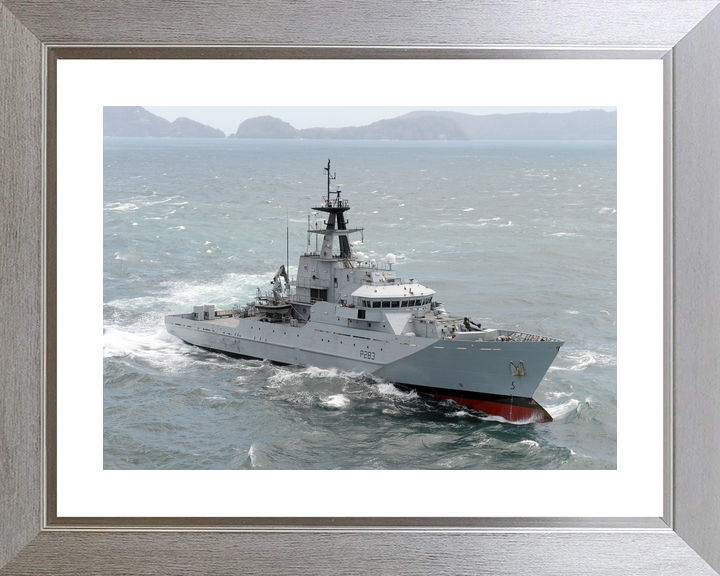 HMS Mersey P283 River Class Patrol Vessel March 2016 Starboard Bow View Photo Print - Posters, Prints, & Visual Artwork - by Hampshire Prints (image 6 of 9)