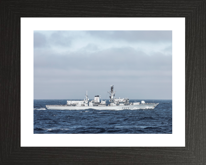 HMS Lancaster F229 Type 23 Frigate 2021 Starboard Beam View Photo Print - Posters, Prints, & Visual Artwork - by Hampshire Prints (image 2 of 9)