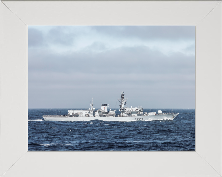 HMS Lancaster F229 Type 23 Frigate 2021 Starboard Beam View Photo Print - Posters, Prints, & Visual Artwork - by Hampshire Prints (image 5 of 9)