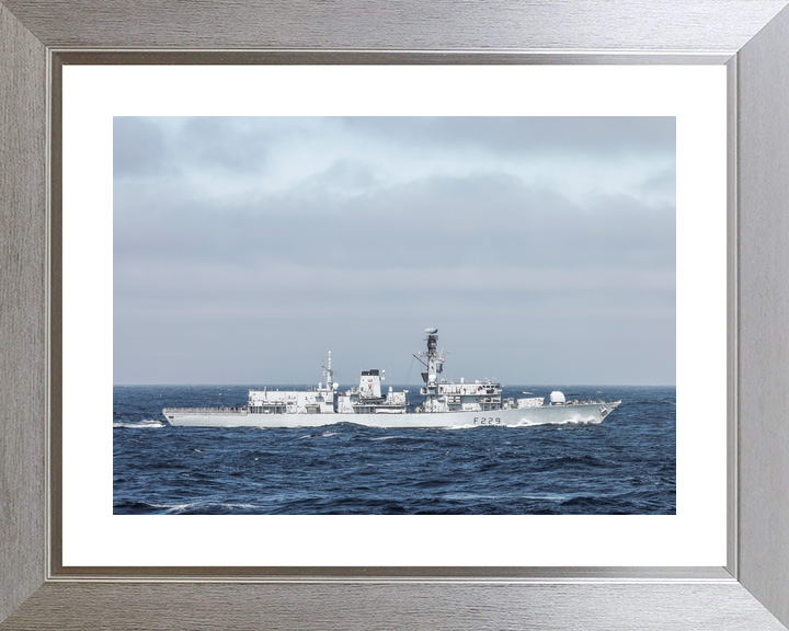 HMS Lancaster F229 Type 23 Frigate 2021 Starboard Beam View Photo Print - Posters, Prints, & Visual Artwork - by Hampshire Prints (image 6 of 9)