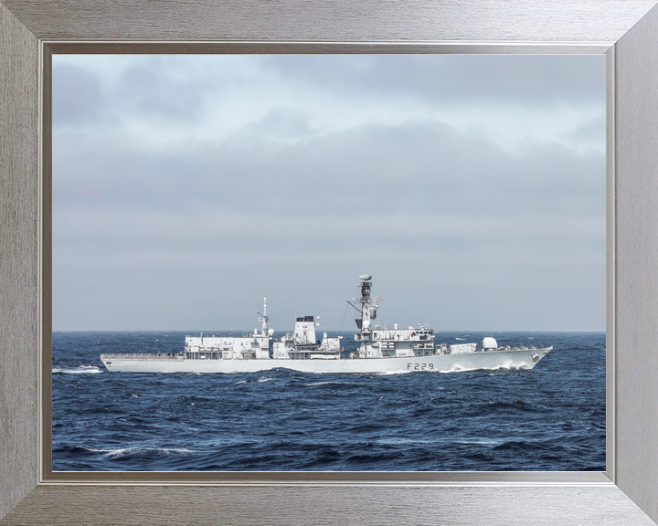 HMS Lancaster F229 Type 23 Frigate 2021 Starboard Beam View Photo Print - Posters, Prints, & Visual Artwork - by Hampshire Prints (image 7 of 9)