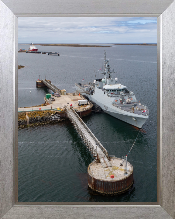 HMS Forth (P222) Royal Navy River Class Patrol Ship Alongside Falklands Photo Print Wall Art Decor - Posters, Prints, & Visual Artwork - by Hampshire Prints (image 7 of 9)
