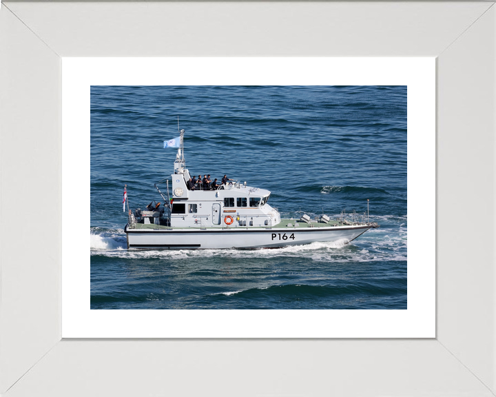 HMS Explorer (P164) Royal Navy Archer Class P2000 Patrol Vessel Starboard Beam View Photo Print Wall Art Decor - Posters, Prints, & Visual Artwork - by Hampshire Prints (image 4 of 9)