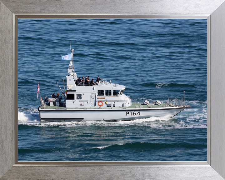 HMS Explorer (P164) Royal Navy Archer Class P2000 Patrol Vessel Starboard Beam View Photo Print Wall Art Decor - Posters, Prints, & Visual Artwork - by Hampshire Prints (image 7 of 9)
