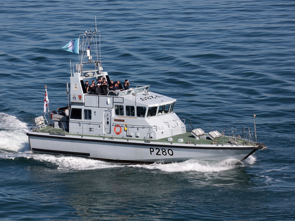 HMS Dasher P280 Archer Class P2000 Patrol Vessel September 2018