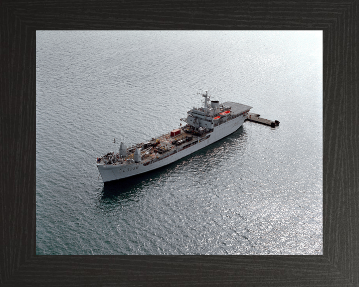 RFA Sir Percivale L3036 Round Table Class Ship May 1990 Photo Print - Posters, Prints, & Visual Artwork - by Hampshire Prints (image 3 of 9)