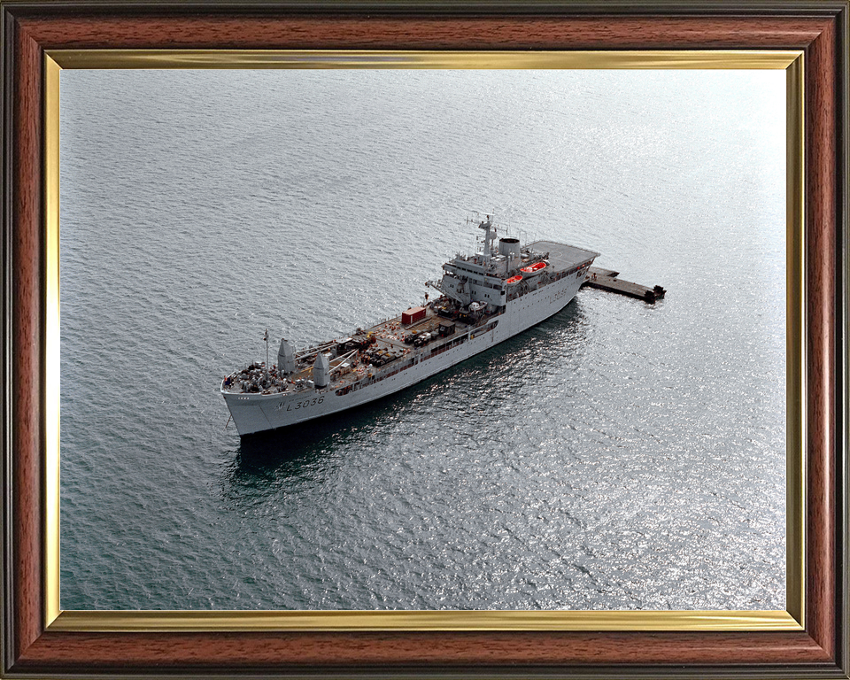 RFA Sir Percivale L3036 Round Table Class Ship May 1990 Photo Print - Posters, Prints, & Visual Artwork - by Hampshire Prints (image 9 of 9)
