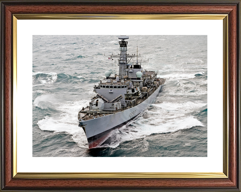HMS Westminster F237 Type 23 Frigate January 2018 At Sea Photo Print - Posters, Prints, & Visual Artwork - by Hampshire Prints (image 8 of 9)