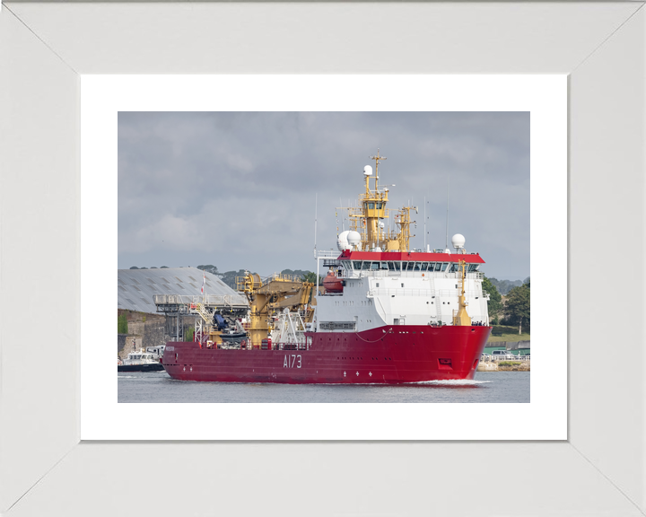HMS Protector A173 Ice Patrol Vessel August 2021 Photo Print - Posters, Prints, & Visual Artwork - by Hampshire Prints (image 4 of 9)