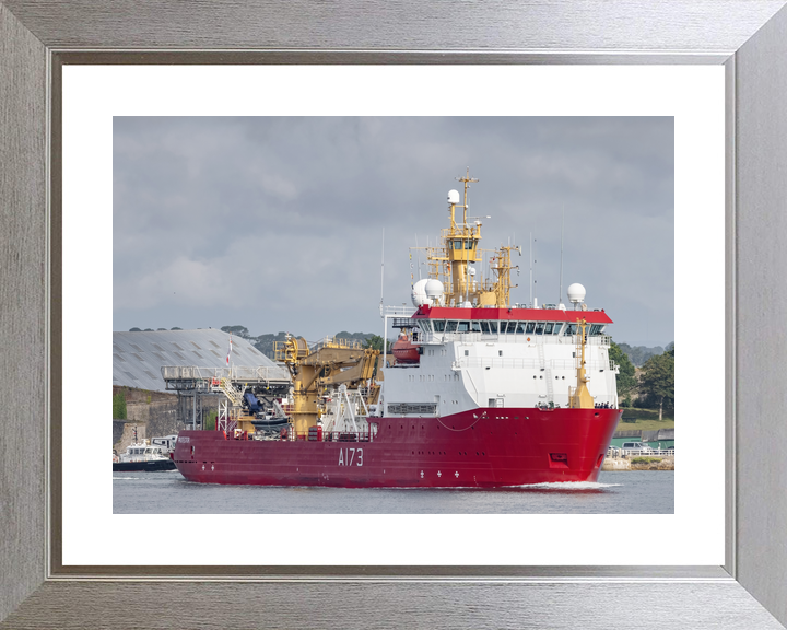 HMS Protector A173 Ice Patrol Vessel August 2021 Photo Print - Posters, Prints, & Visual Artwork - by Hampshire Prints (image 6 of 9)