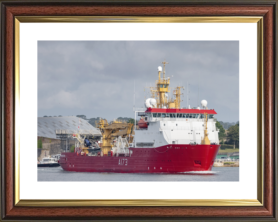 HMS Protector A173 Ice Patrol Vessel August 2021 Photo Print - Posters, Prints, & Visual Artwork - by Hampshire Prints (image 8 of 9)