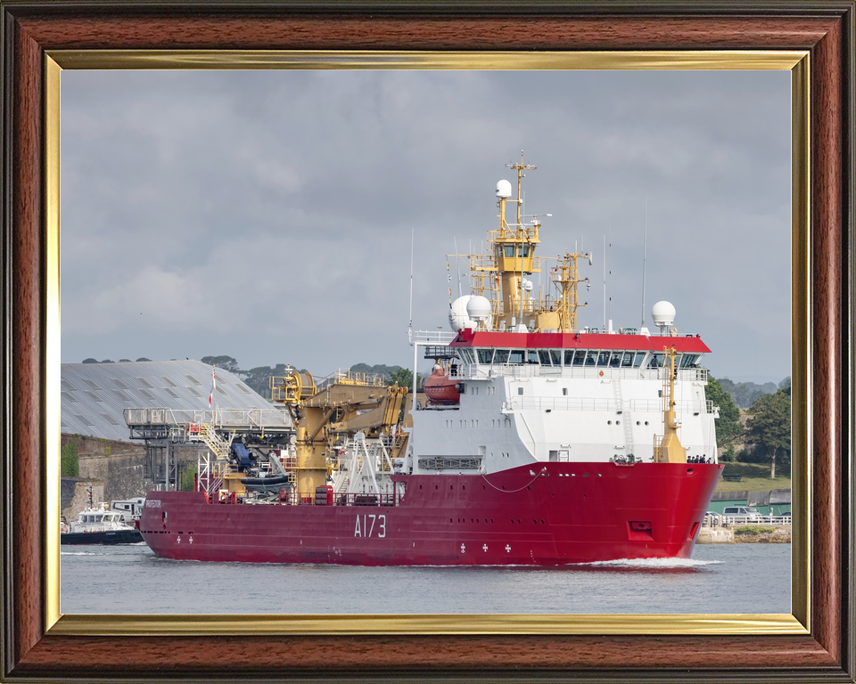 HMS Protector A173 Ice Patrol Vessel August 2021 Photo Print - Posters, Prints, & Visual Artwork - by Hampshire Prints (image 9 of 9)