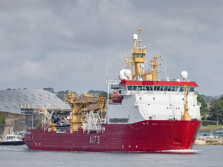 HMS Protector A173 Ice Patrol Vessel August 2021 Photo Print - Posters, Prints, & Visual Artwork - by Hampshire Prints (image 1 of 9)