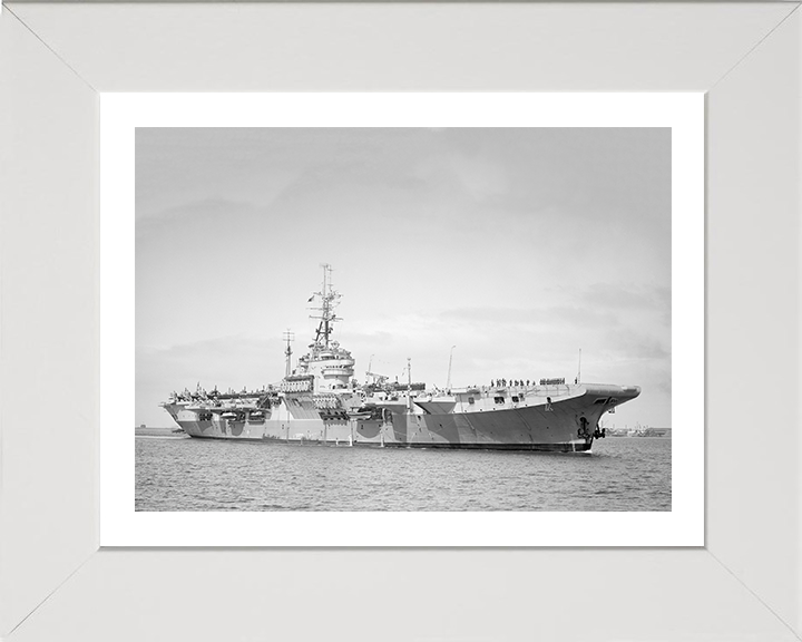 HMS Glory R62 Royal Navy Colossus class aircraft carrier Photo Print or Framed Print - Hampshire Prints