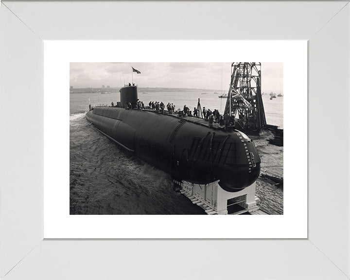 HMS Revenge S27 Royal Navy Resolution class Submarine Photo Print or Framed Print - Hampshire Prints