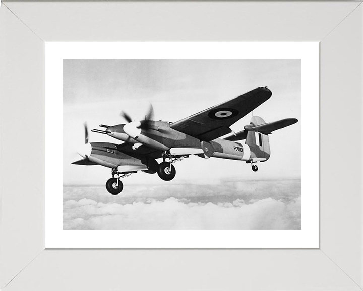RAF Westland Whirlwind in Flight Photo Print - Royal Air Force Aircraft Hampshire Prints 10 x 8 White Frame Yes