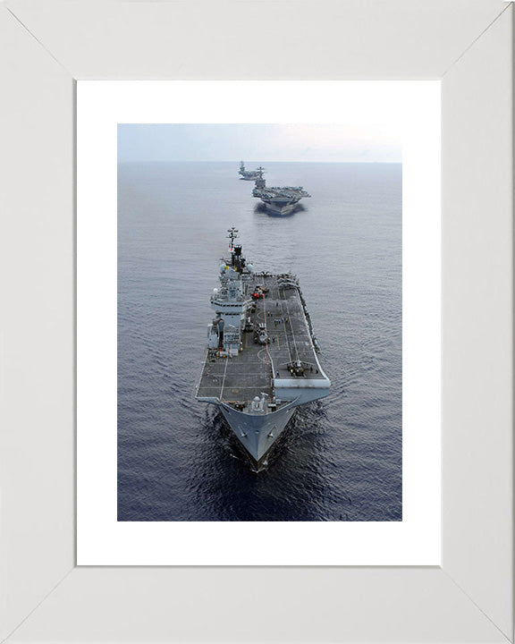 HMS Illustrious R06 | Photo Print | Framed Print | Invincible Class | Aircraft Carrier | Royal Navy Hampshire Prints