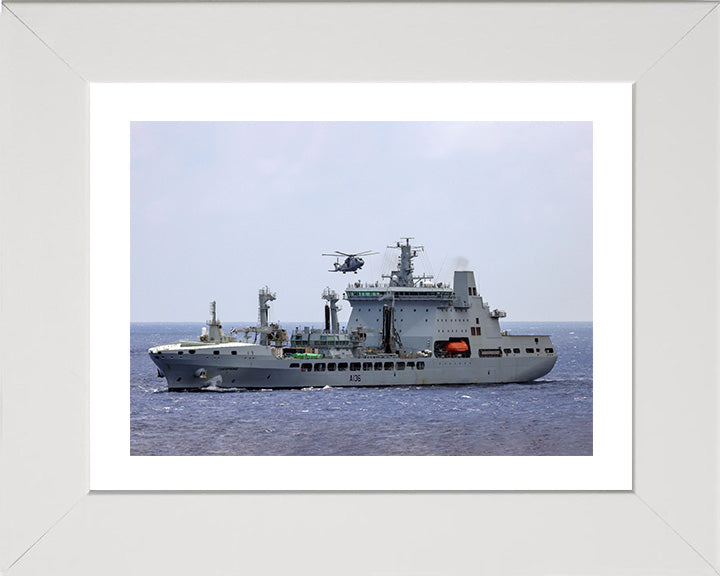 RFA Tidespring A136 | Photo Print | Framed Print | Tide class | Tanker | Royal Fleet Auxiliary Hampshire Prints