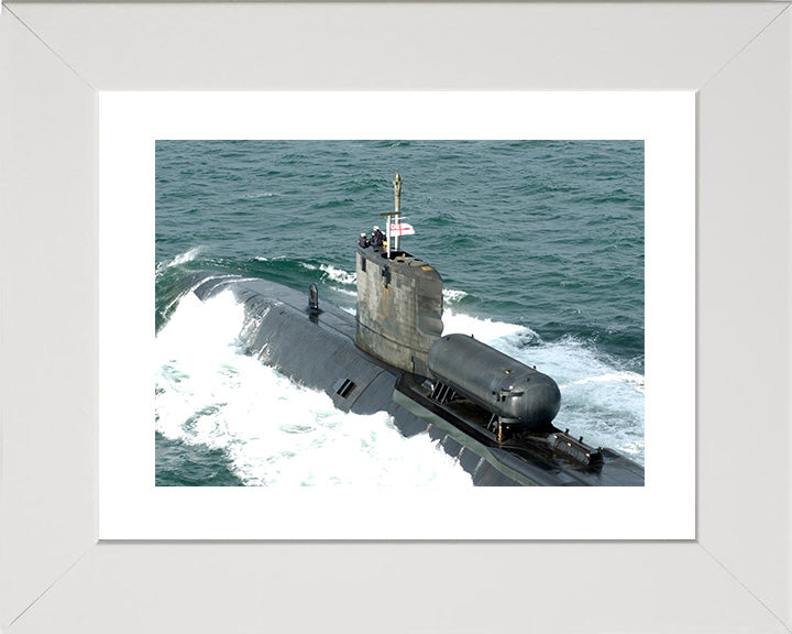 HMS Spartan S105 Submarine | Photo Print | Framed Print | Swiftsure Class | Royal Navy Hampshire Prints